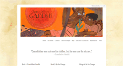 Desktop Screenshot of grandfathergandhi.com
